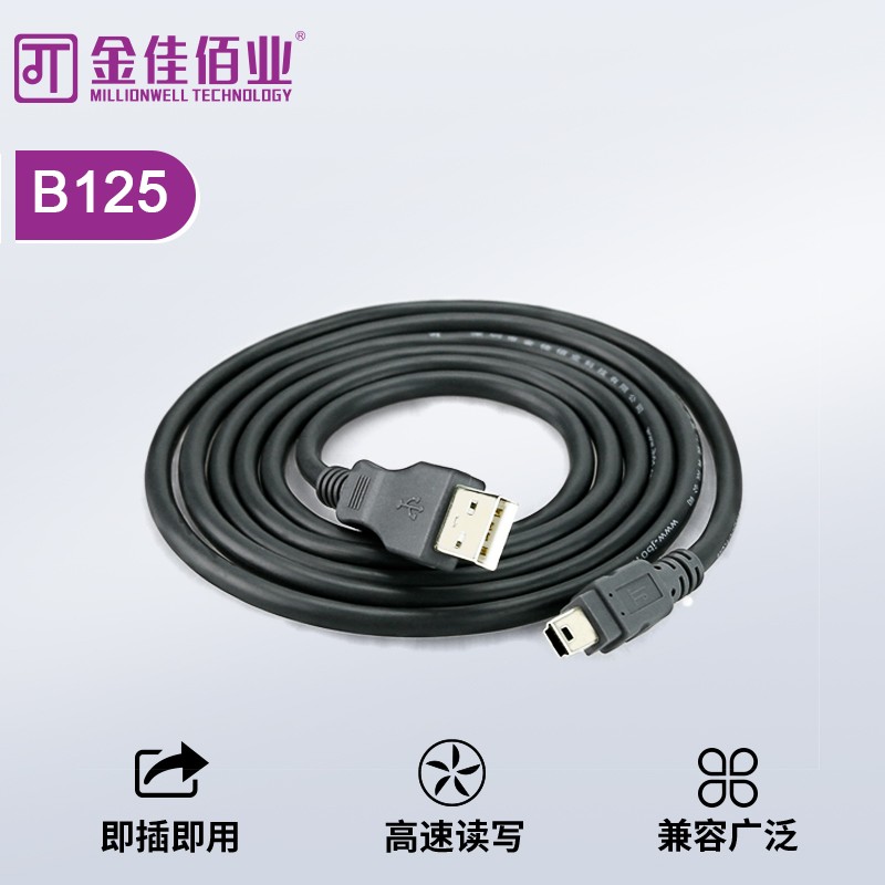 金佳佰業 極速系列    AM/5P 下載線 B125